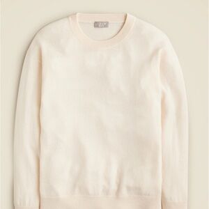 NWT jcrew relaxed cashmere crew neck sweater